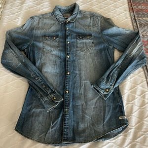 Mens scotch and soda denim size M